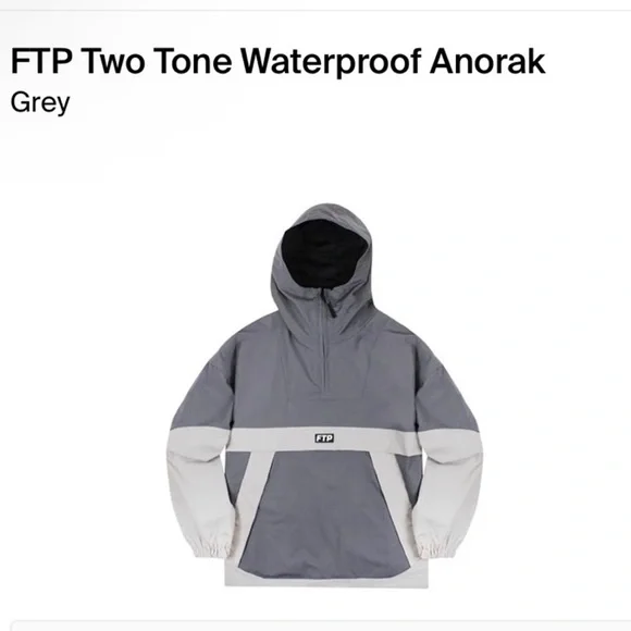 FTP | Jackets & Coats | Ftp Two Tone Anorak | Poshmark